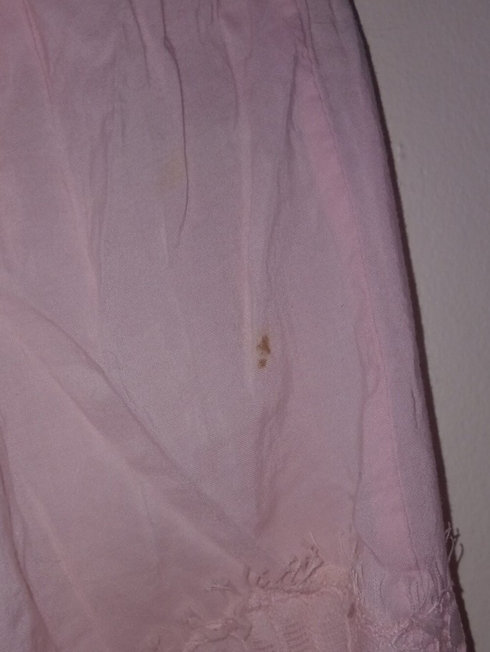 Intimately Free People garment Blush Pink Lace-Trim Boho Shorts - Picture 4 of 5